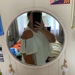 Altar’d State Cold Shoulder Top🤍